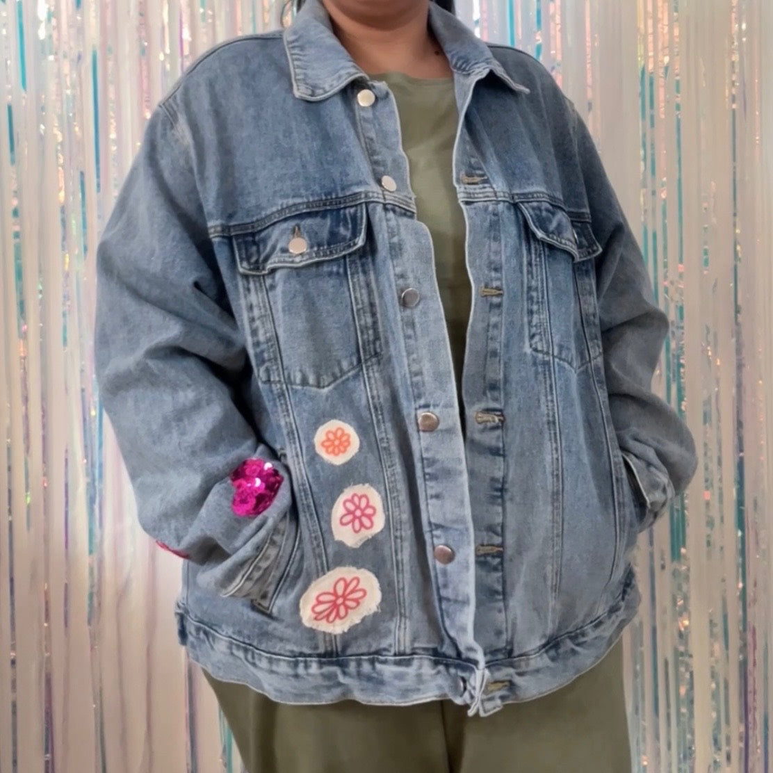 Hippie Heart denim jacket - 3