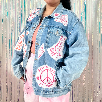 Hippie Heart denim jacket - 1
