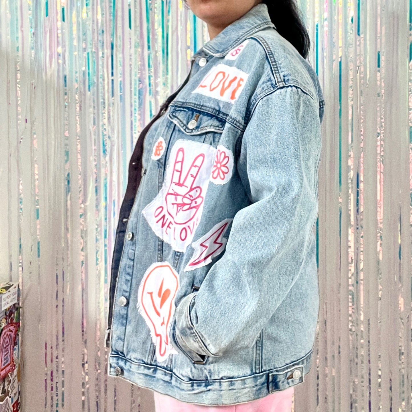 Hippie Heart denim jacket - 2