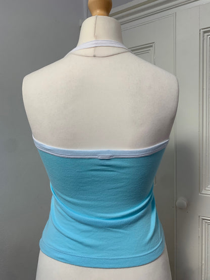 vintage 95% cotton halter top