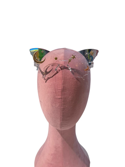 Clear Butterfly Celestial Charm Glasses