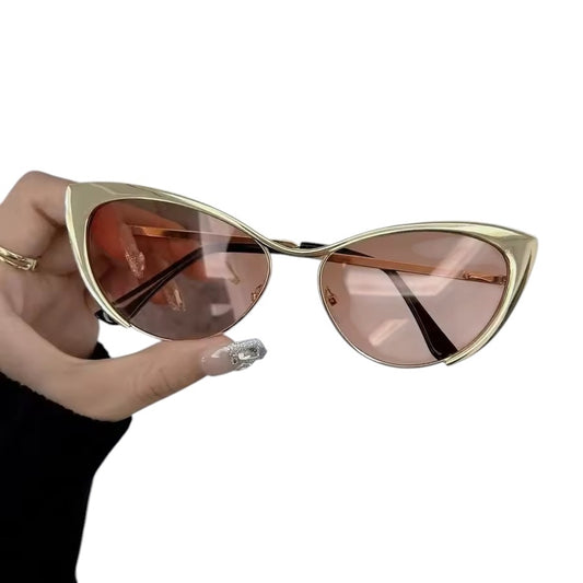 Venus Cat Eye Sunglasses Gold