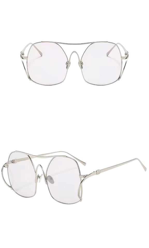Desert Rock Sunglasses Silver