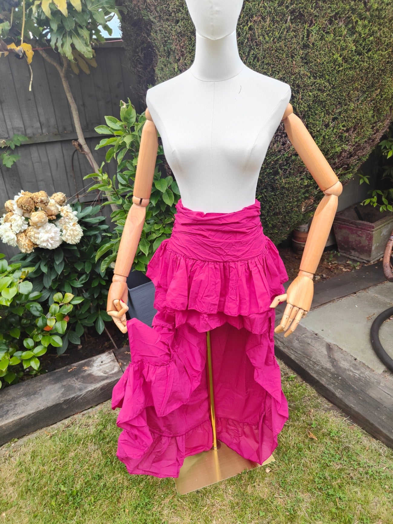 Es cana organic cotton hi low skirt 