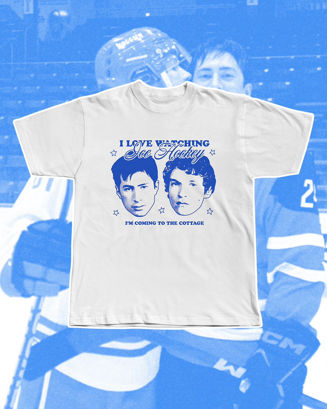 I Love Watching Ice Hockey Heated Rivalry T-Shirt - Small