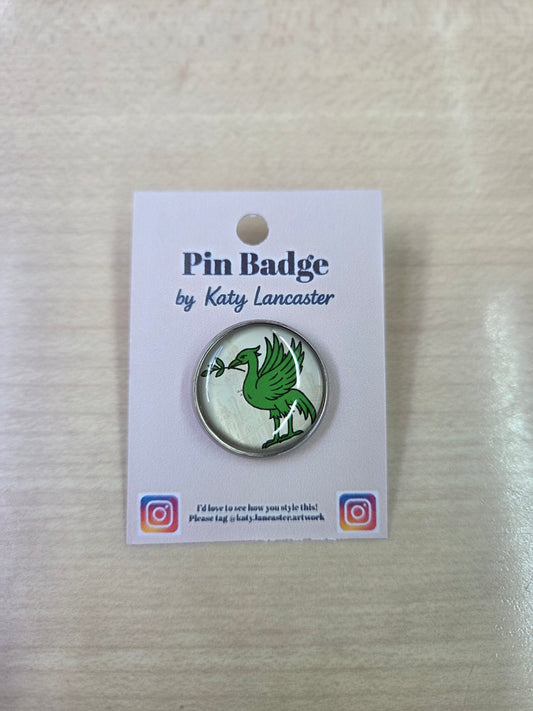 Liver bird pin badge