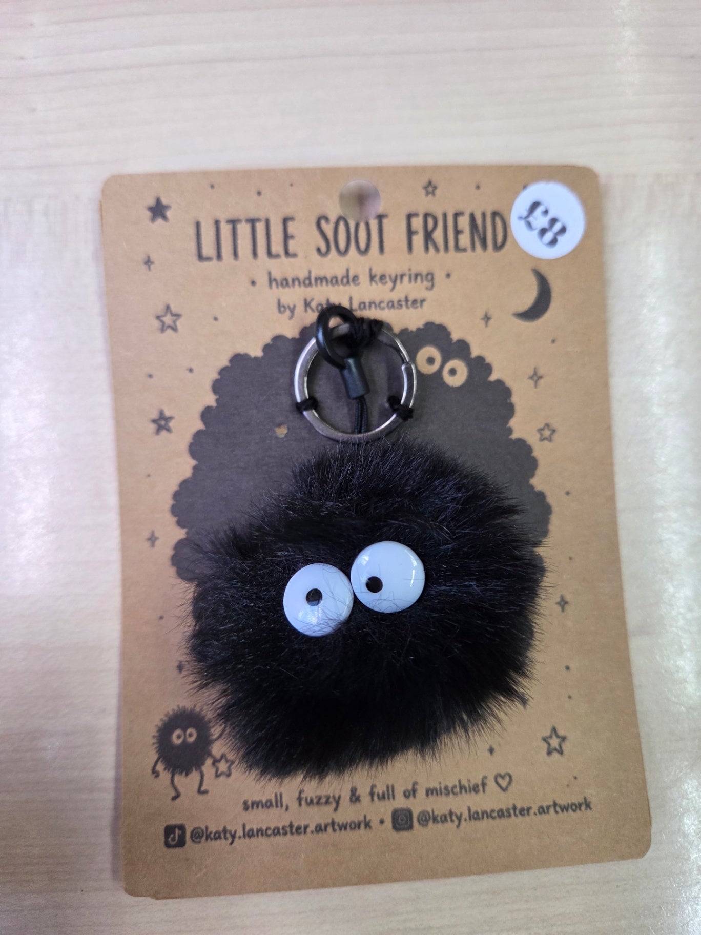 Little soot sprite keyring