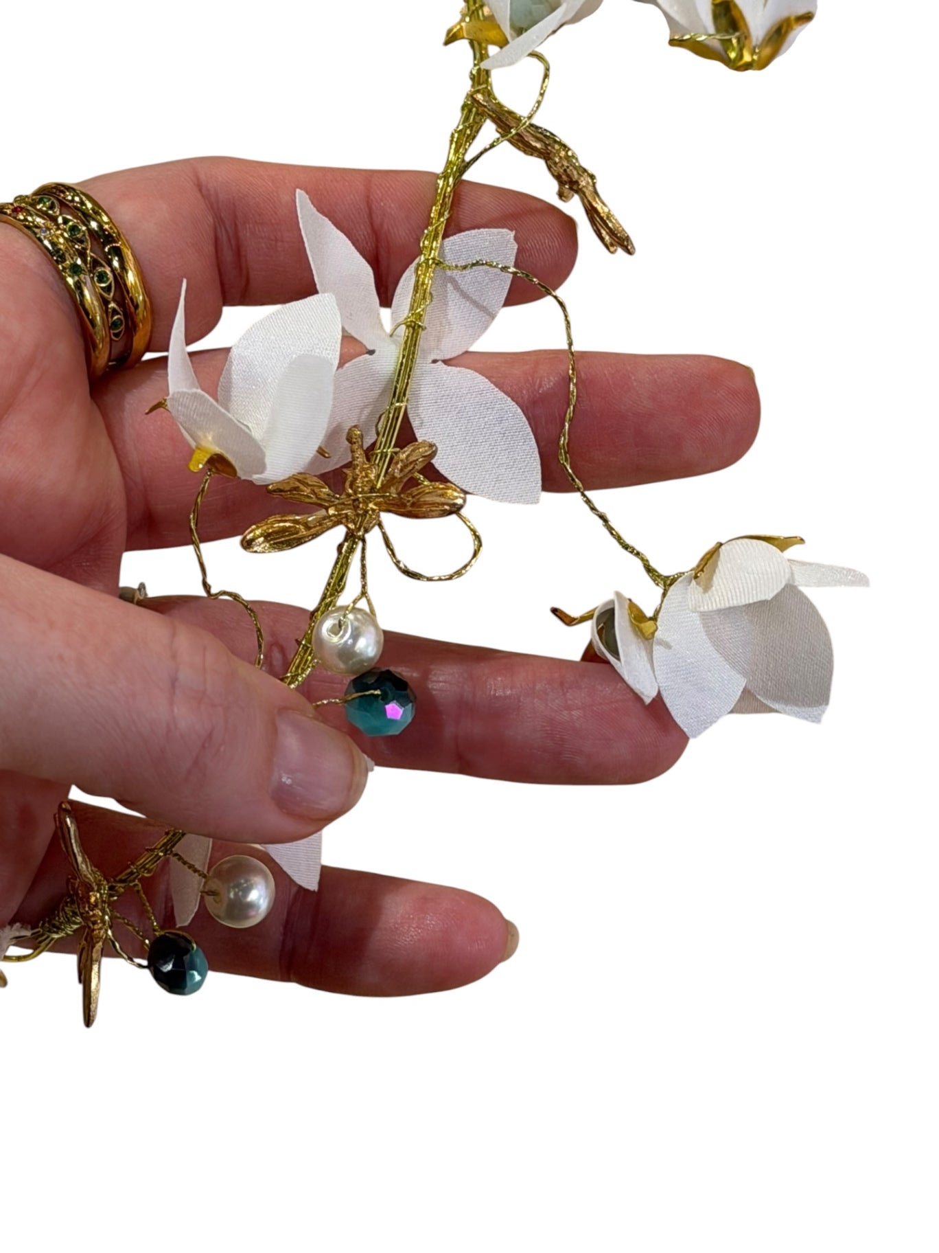 Dragonfly Petal Headband Belt