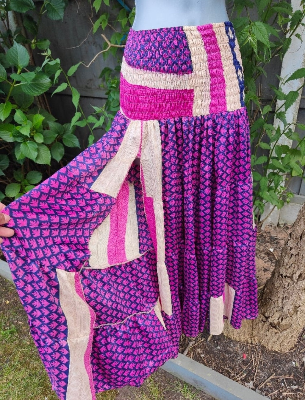 Zara split maxi skirt - purple