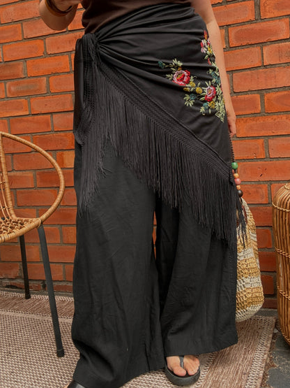 Large floral Wrap