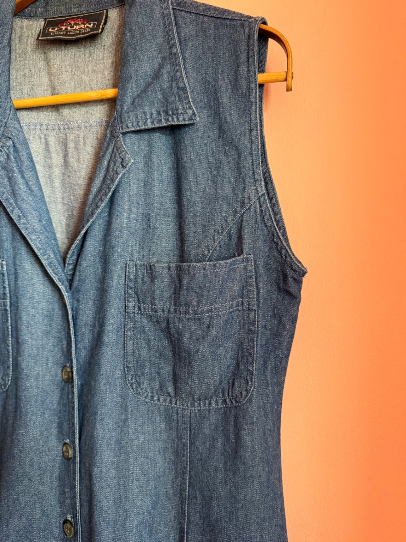 Vintage Denim Dress 
