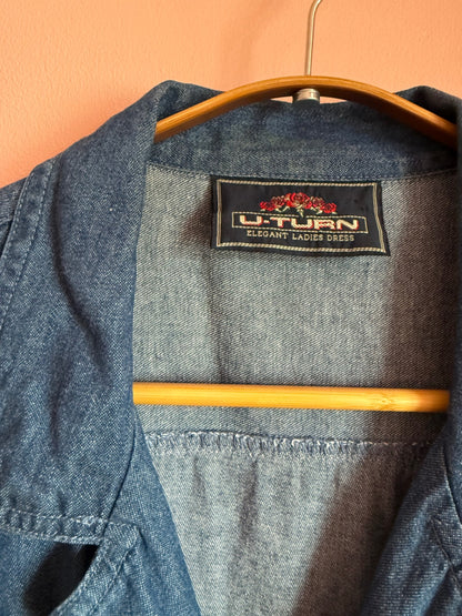 Vintage Denim Dress 