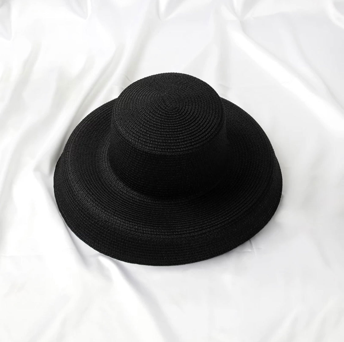 Black Hepburn Hat 