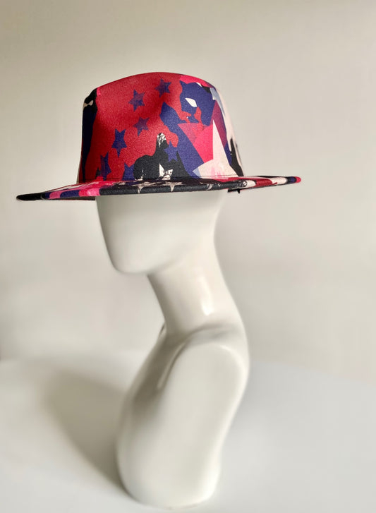 All Stars Felt Fedora Adjustable 
