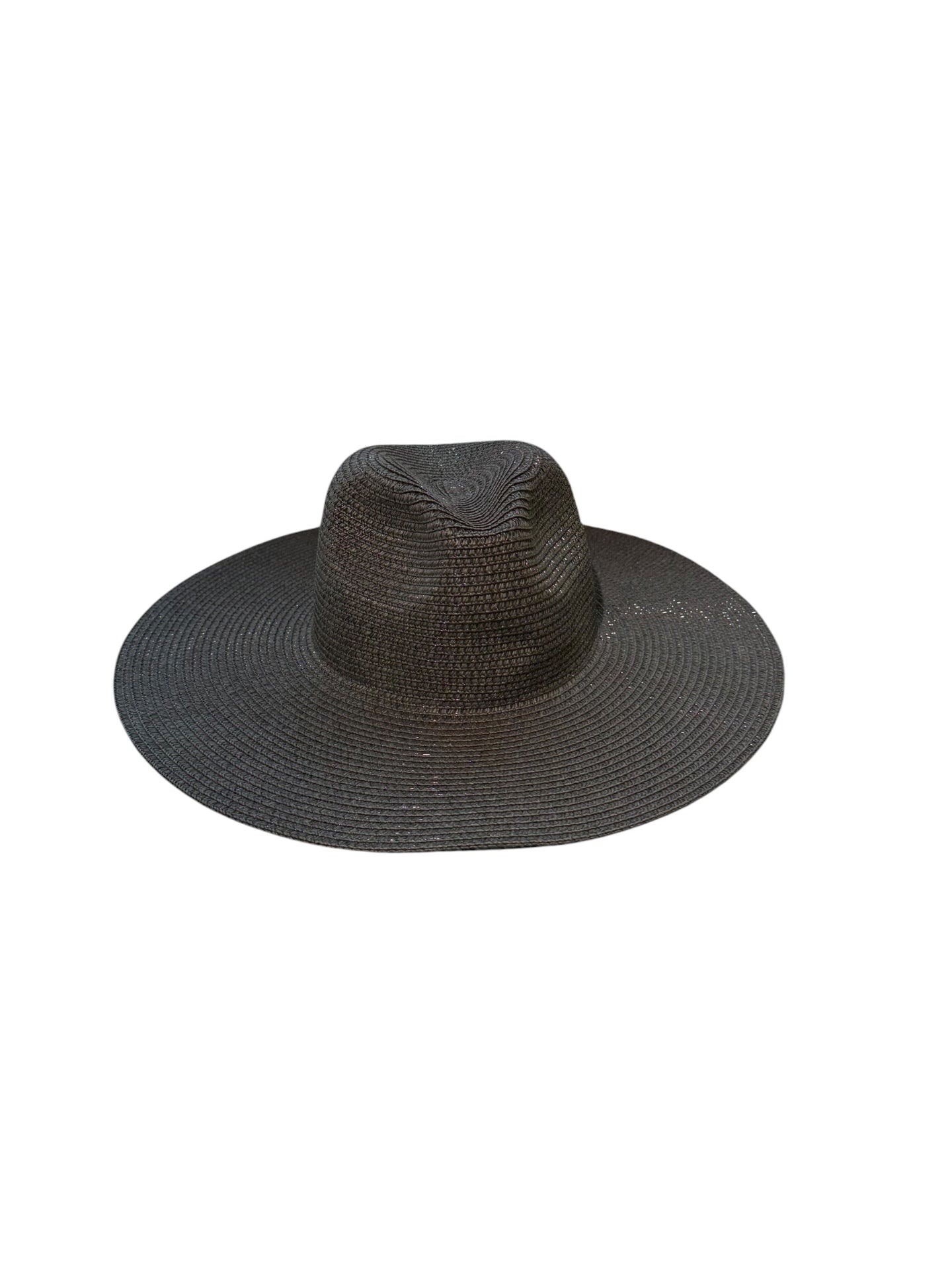 Bendable and Packable Floppy Fedora in Black