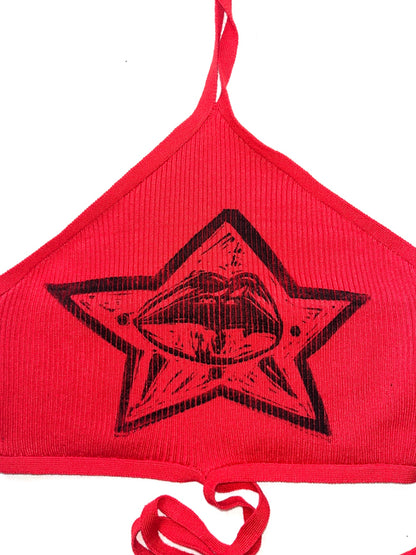 K4TURE red halterneck