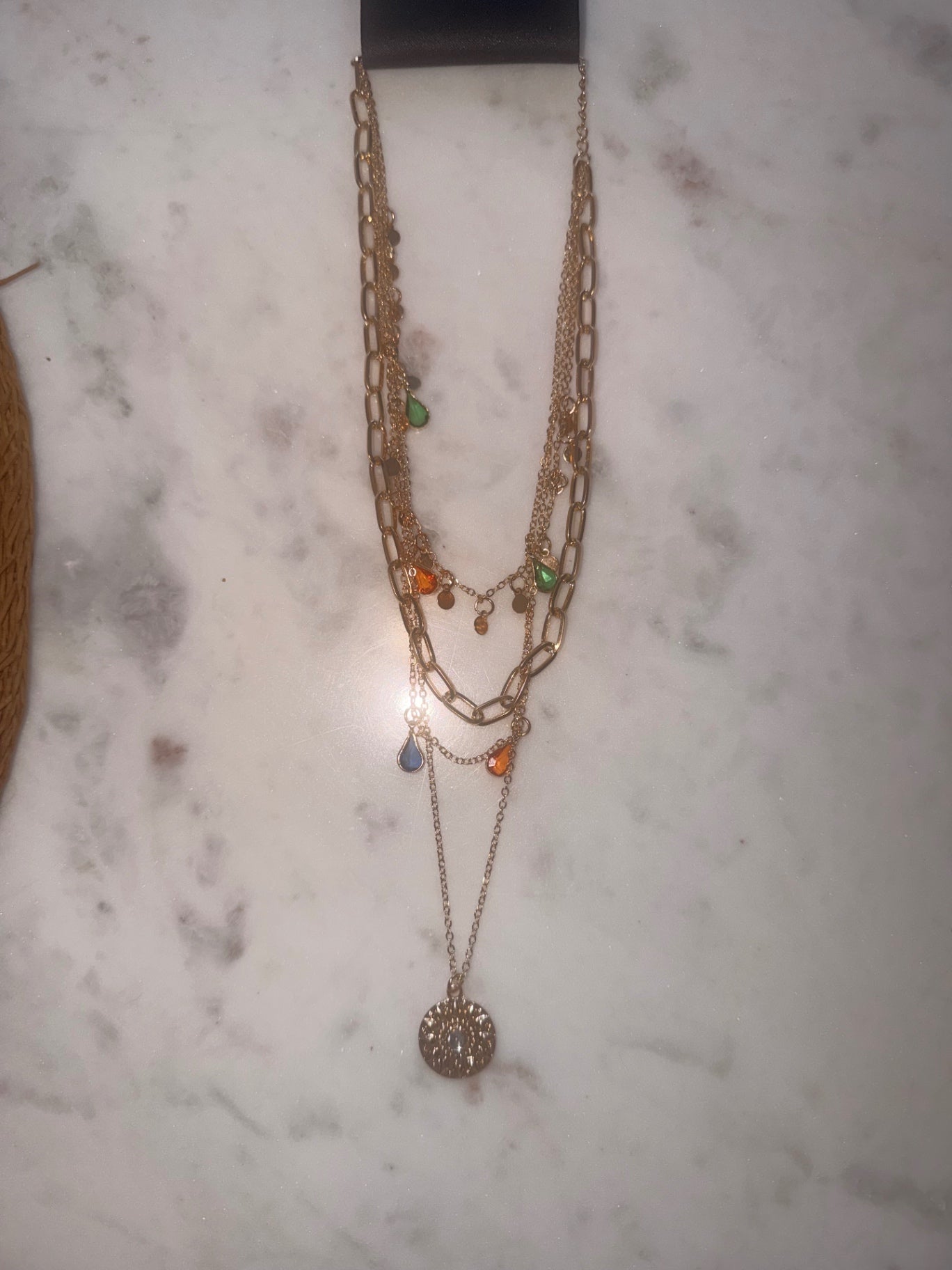 Layered necklace 