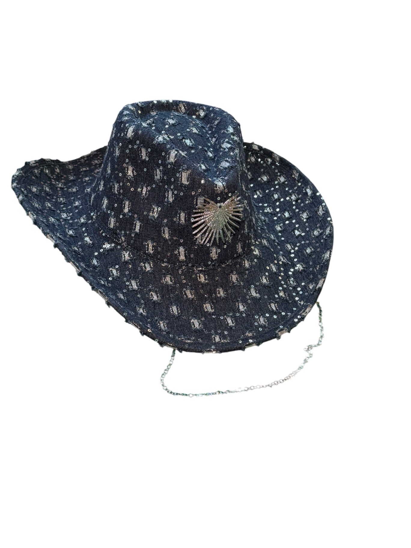 Deco Denim Cowboy Hat Dark