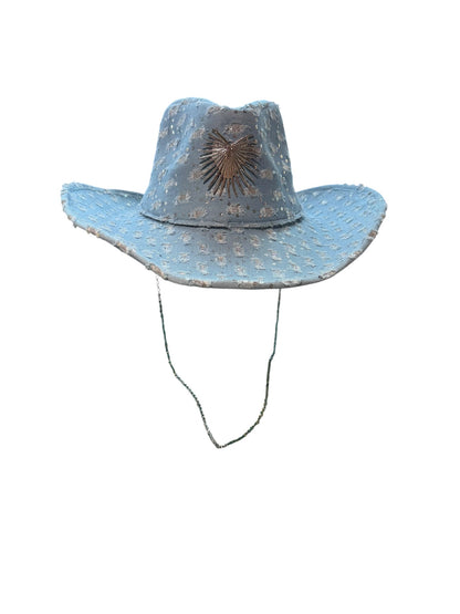Deco Denim Cowboy Hat Light