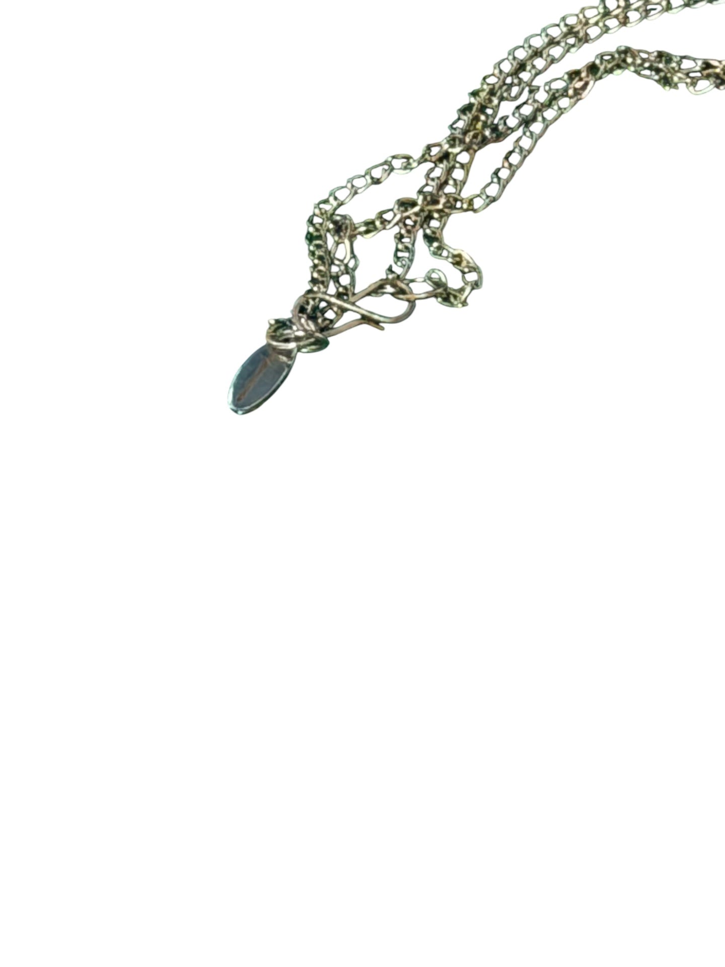 Bali Peacock Vintage Silver Necklace