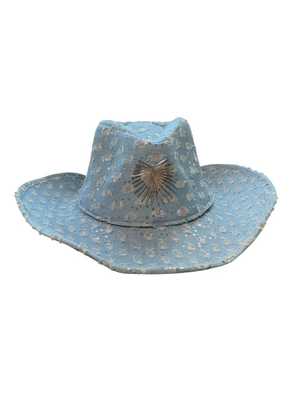 Deco Denim Cowboy Hat Light