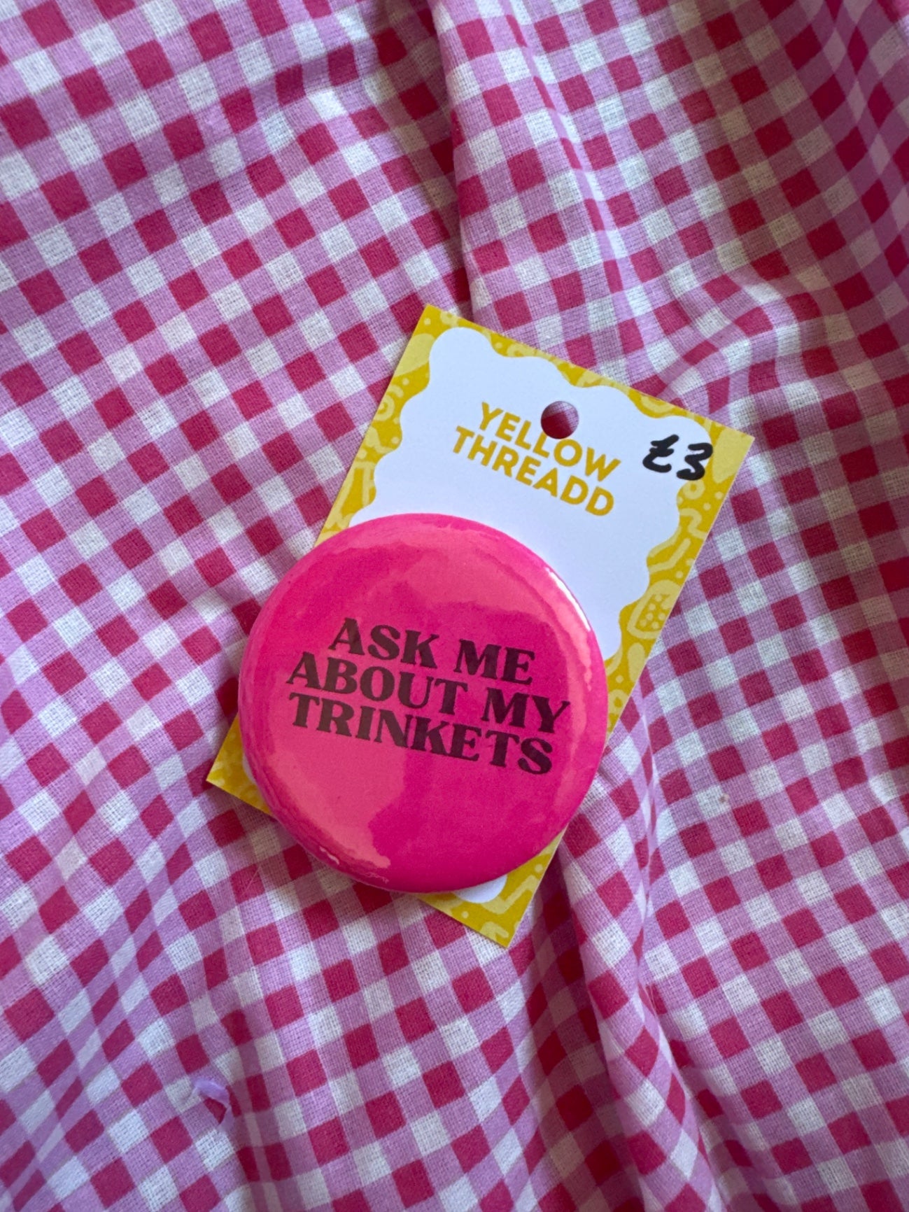 Trinket pin