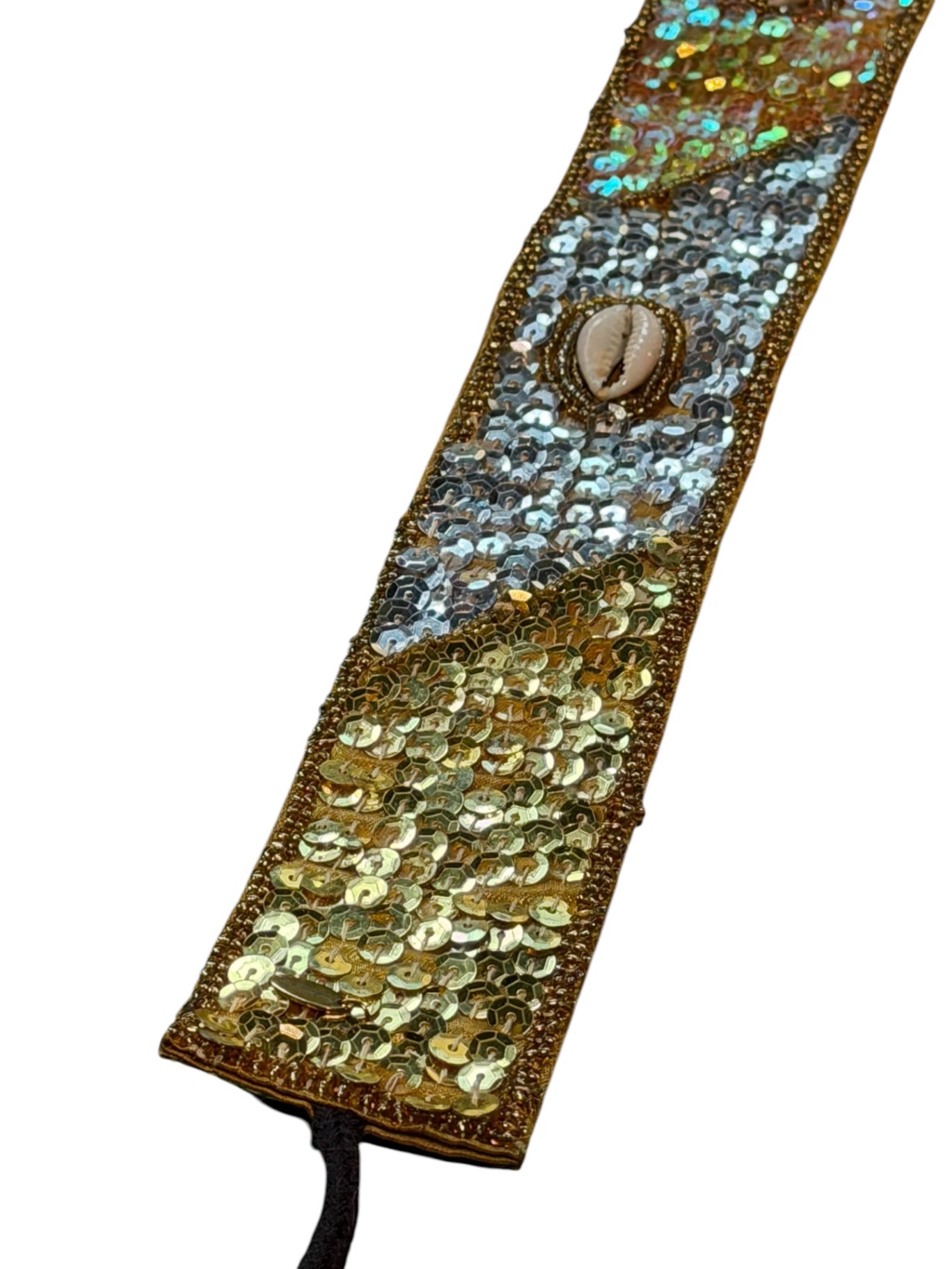 Vintage Sequin Shell Belt