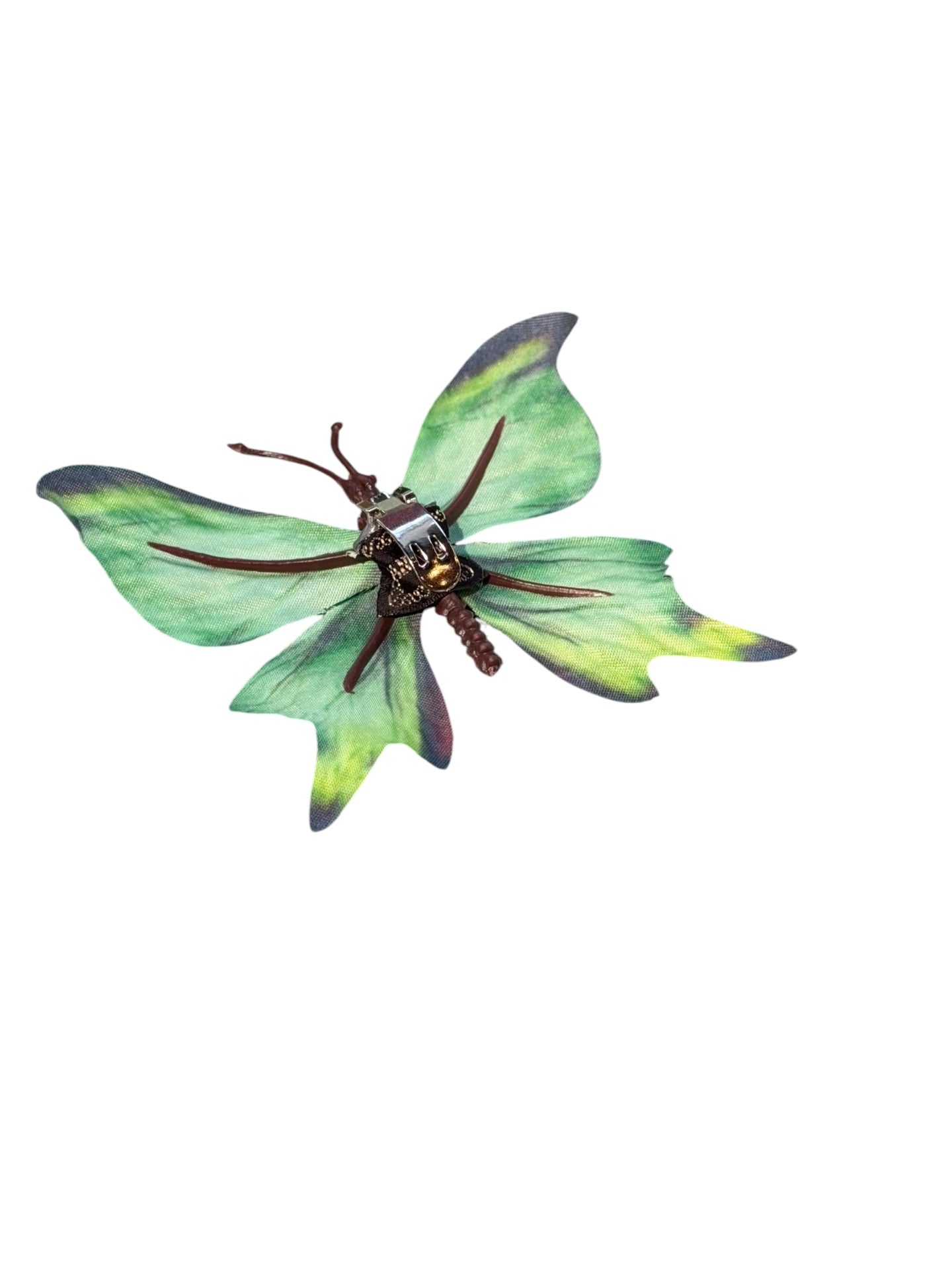 Butterfly Shoe Clips Green