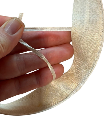 Cream Suede Style Cowboy Hat Adjustable