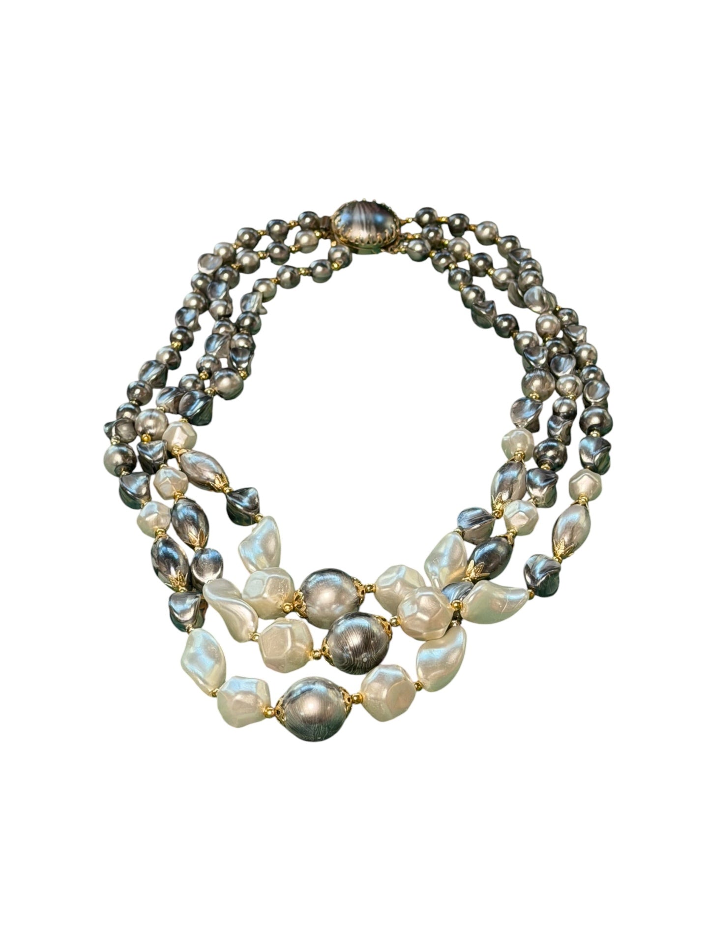 Vintage Faux Pearl Necklace