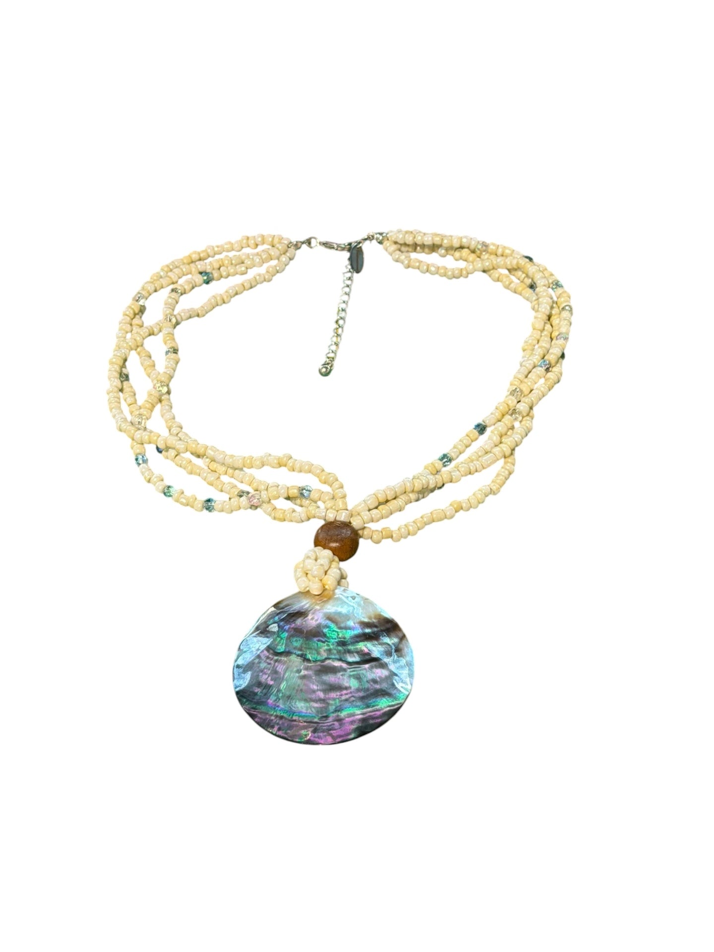 Beaded Shell Necklace 