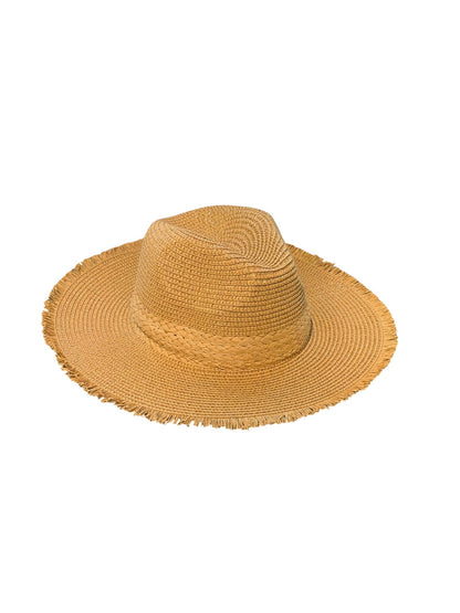 Fringe Straw Hat