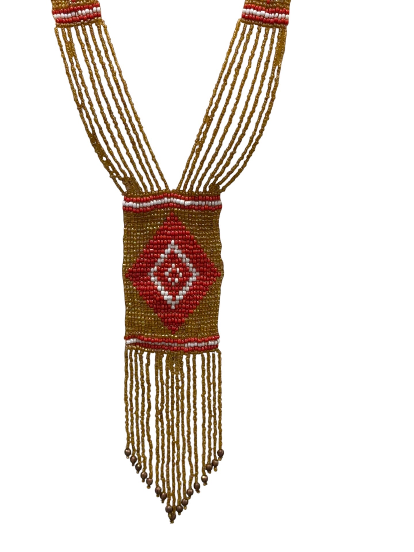 Vintage Tribal Bead necklace 
