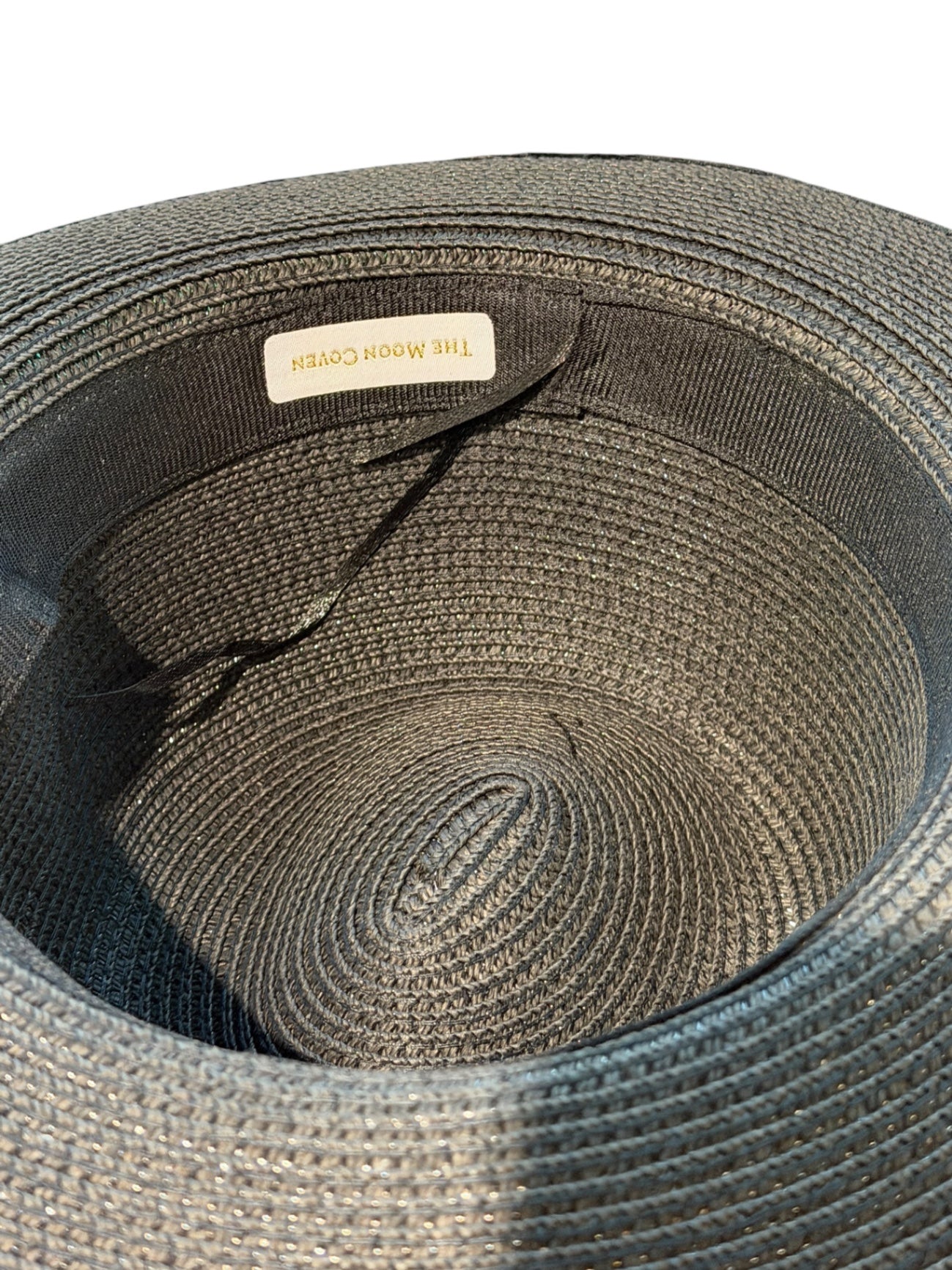 Black Star Hat With Band  Adjustable 
