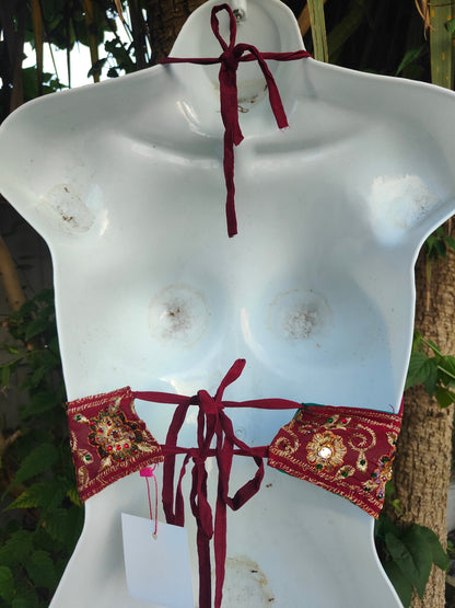 Halter neck top / Jewel Bralette - one size