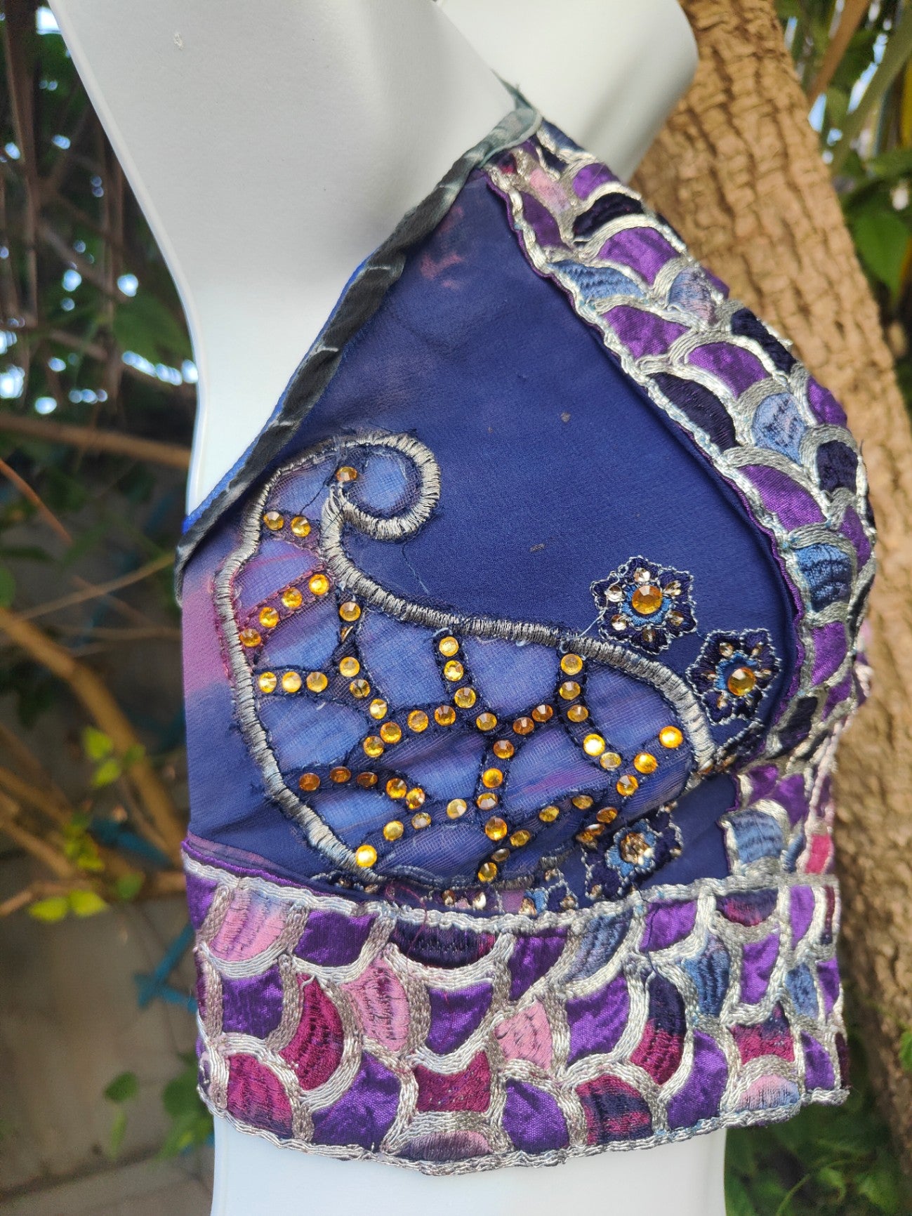 Halter neck top/ Jewel Bralette
