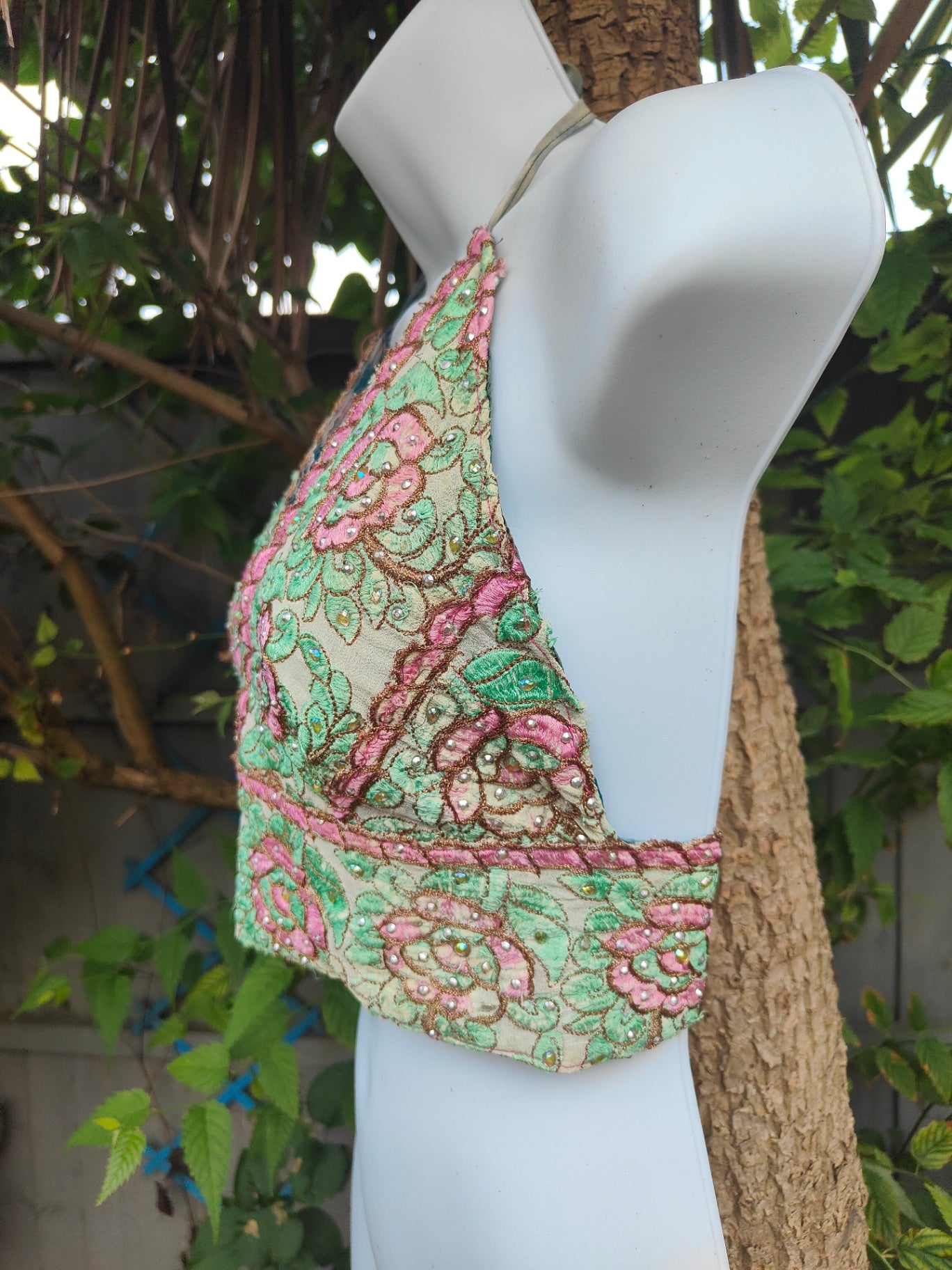 Halter Jewel Bralette Top