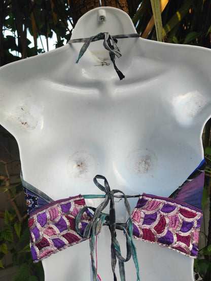 Halter neck top/ Jewel Bralette