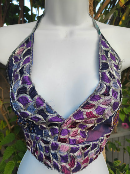 Halter neck top/ Jewel Bralette