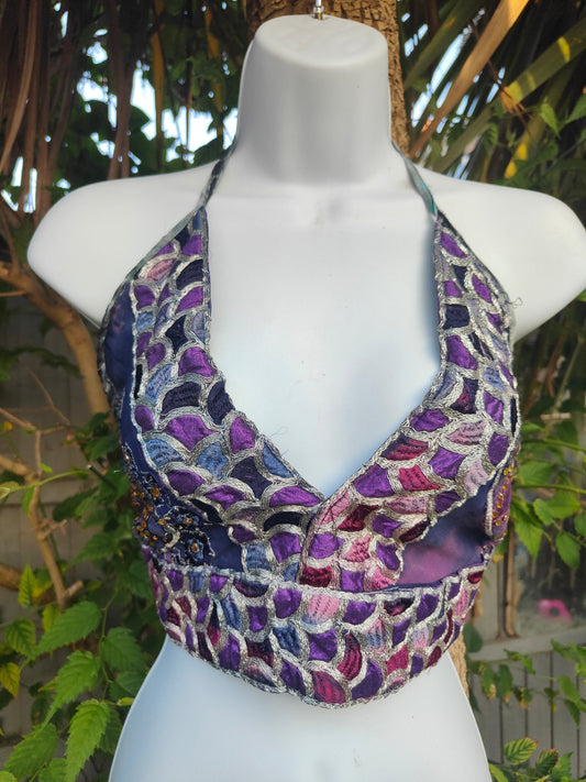 Halter neck top/ Jewel Bralette