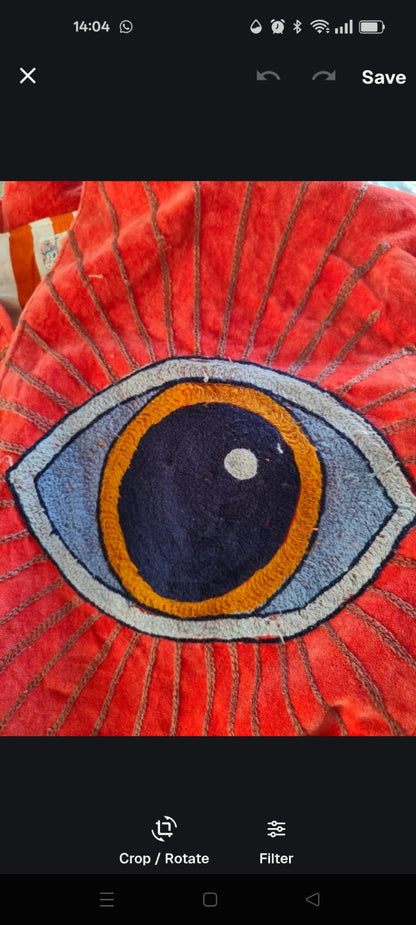 Wanderlust evil eye protection jacket 