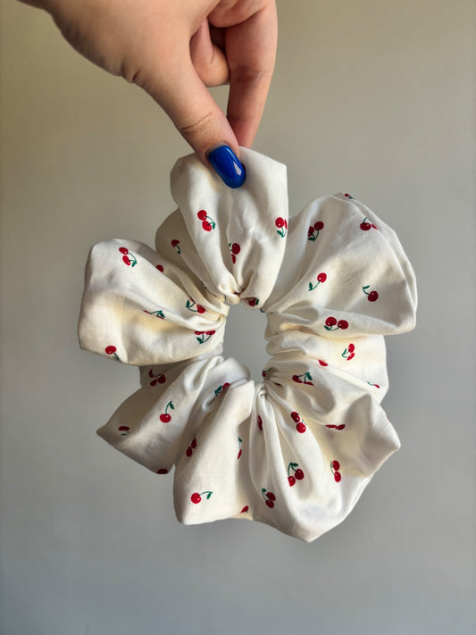 XL Cherry Scrunchie