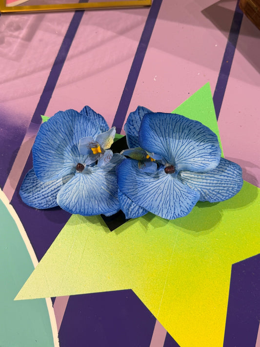 Orchid Shoe Clip Blue