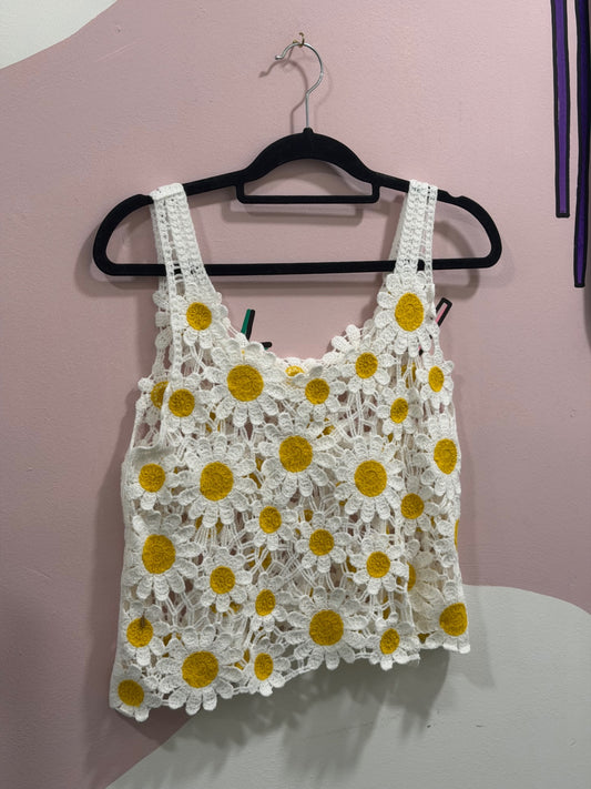 Sunflower Crochet Top