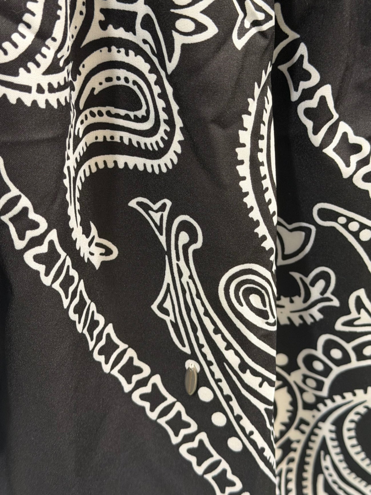 Black Bandanna Top