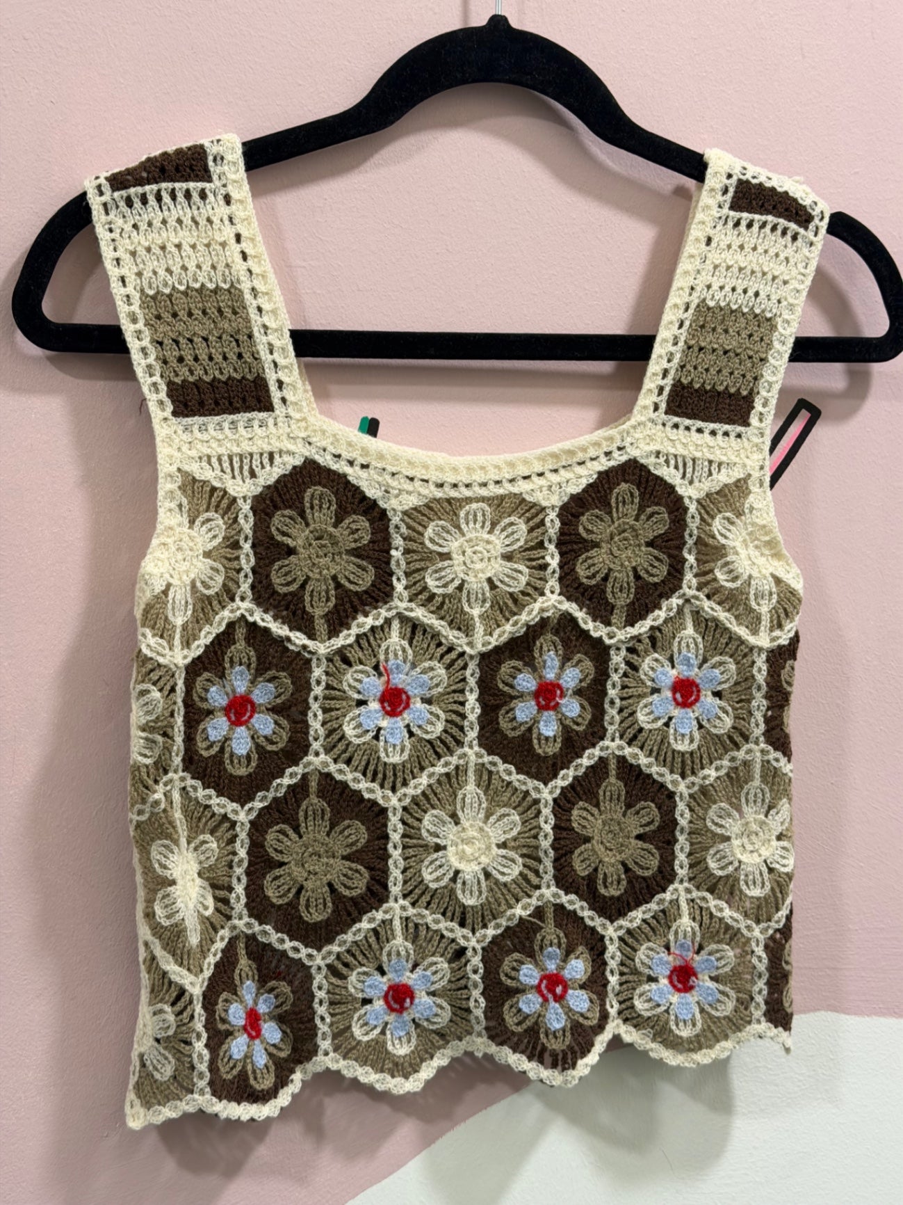 Crochet Flower Top