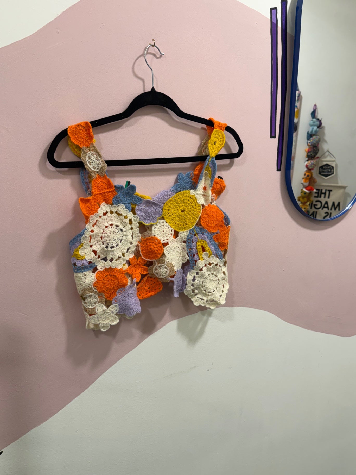 Orange Dollie Top