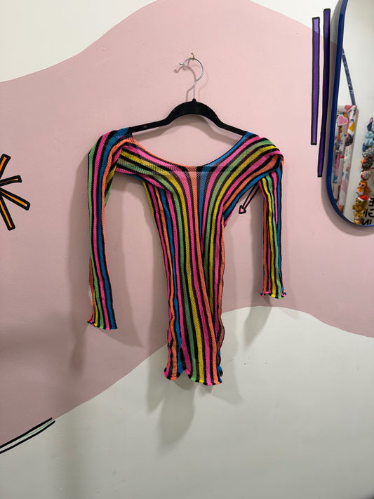 Rainbow Rave Dress