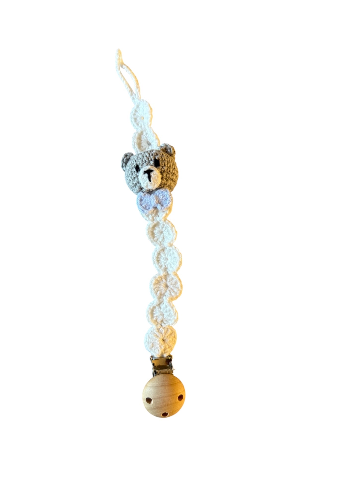 Handmade Bear Dummy Clip 