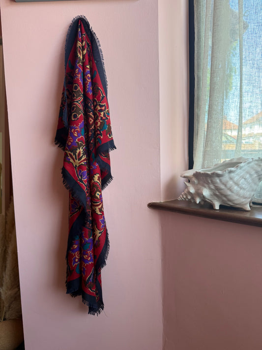Red Preloved Scarf 